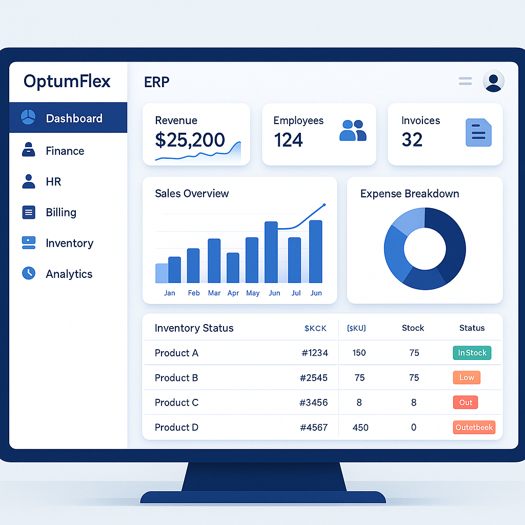 ERP Dashboard